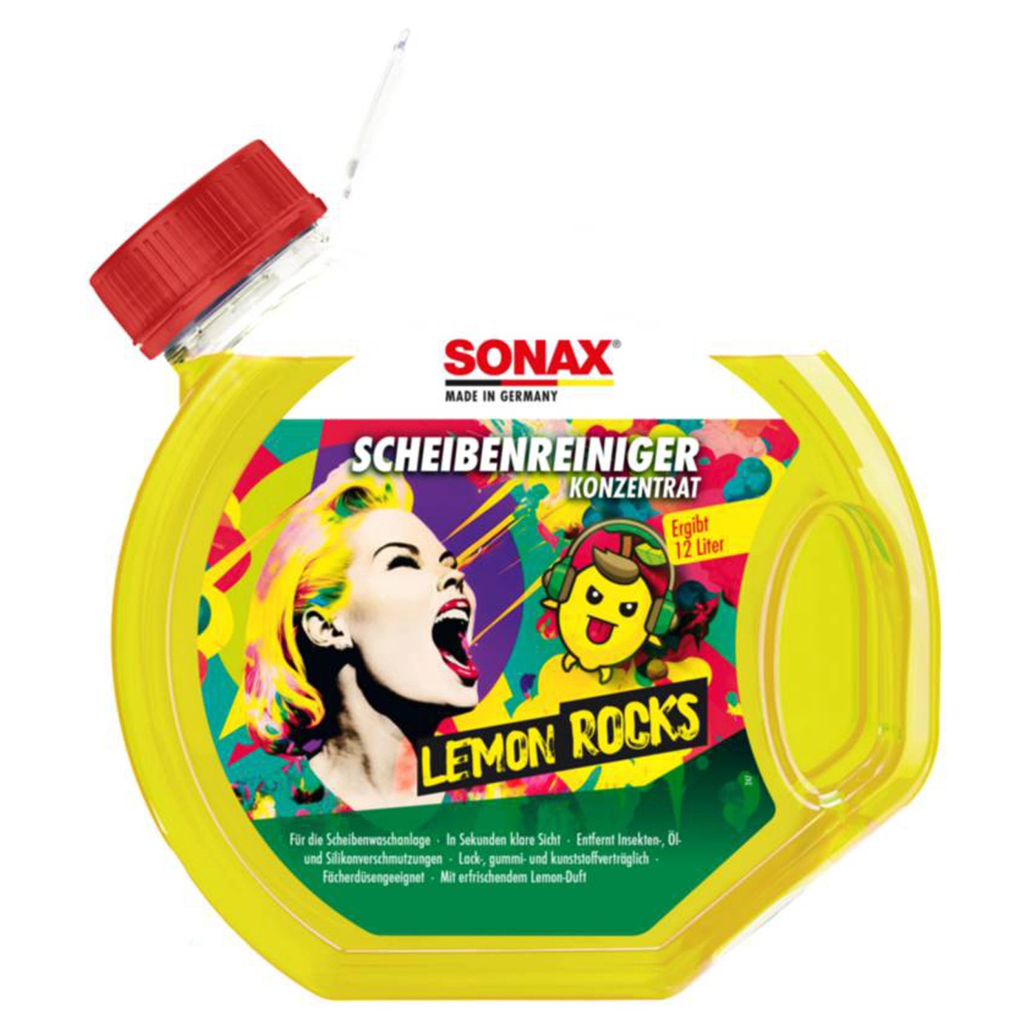 Sonax Scheibenreiniger Konzentrat Lemon Rocks 3l