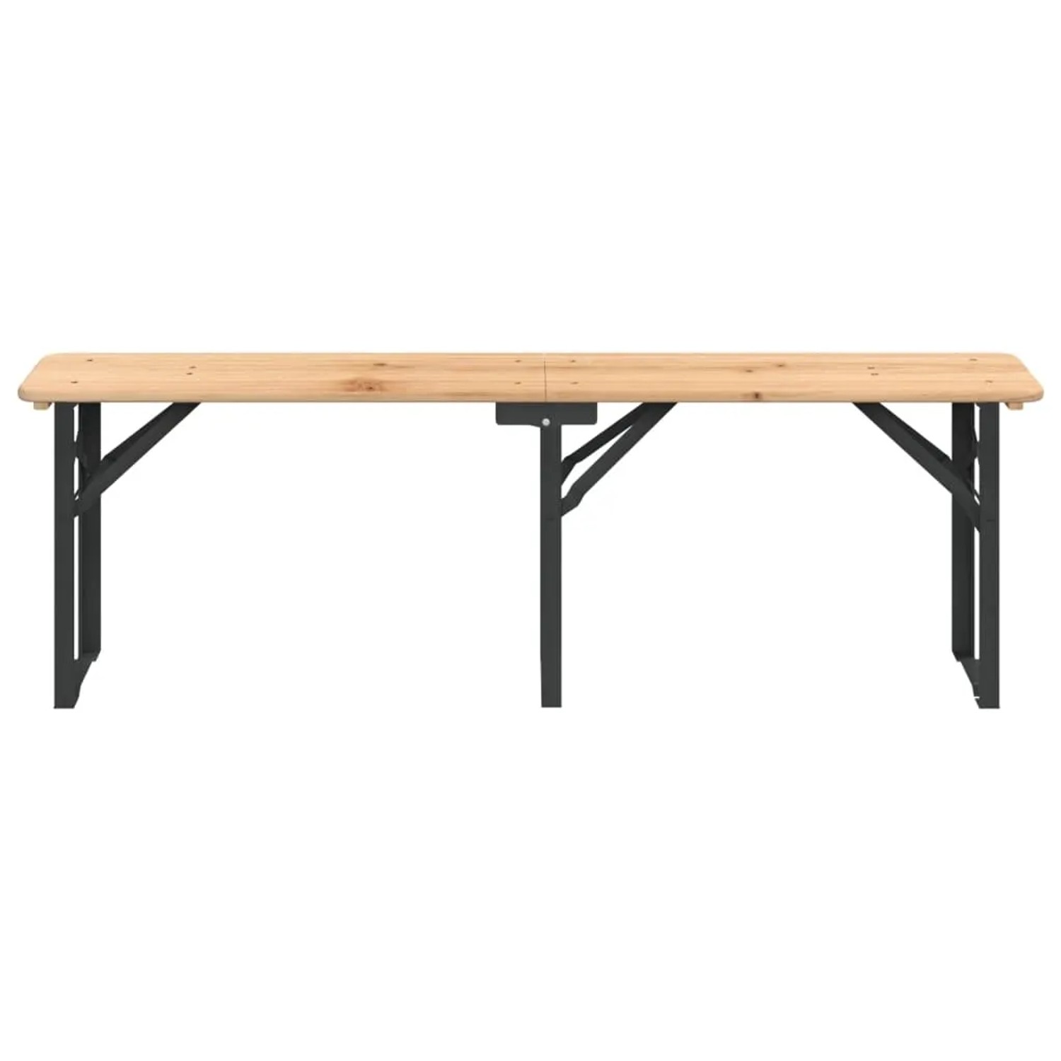Tisch Klappbar KESSER® Bierzeltgarnitur 3-teilig Set Tisch 2X Bank, Für Balkon Möbel