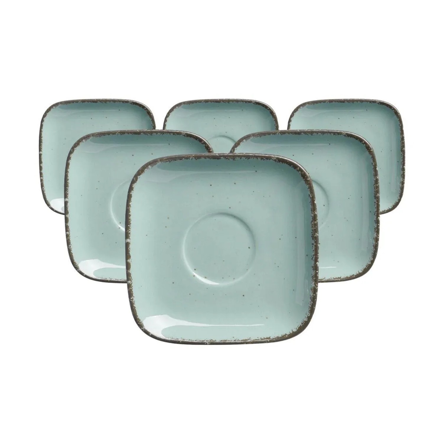 Ritzenhoff & Breker Casa Espressountertasse 10 cm 6er Set Blau