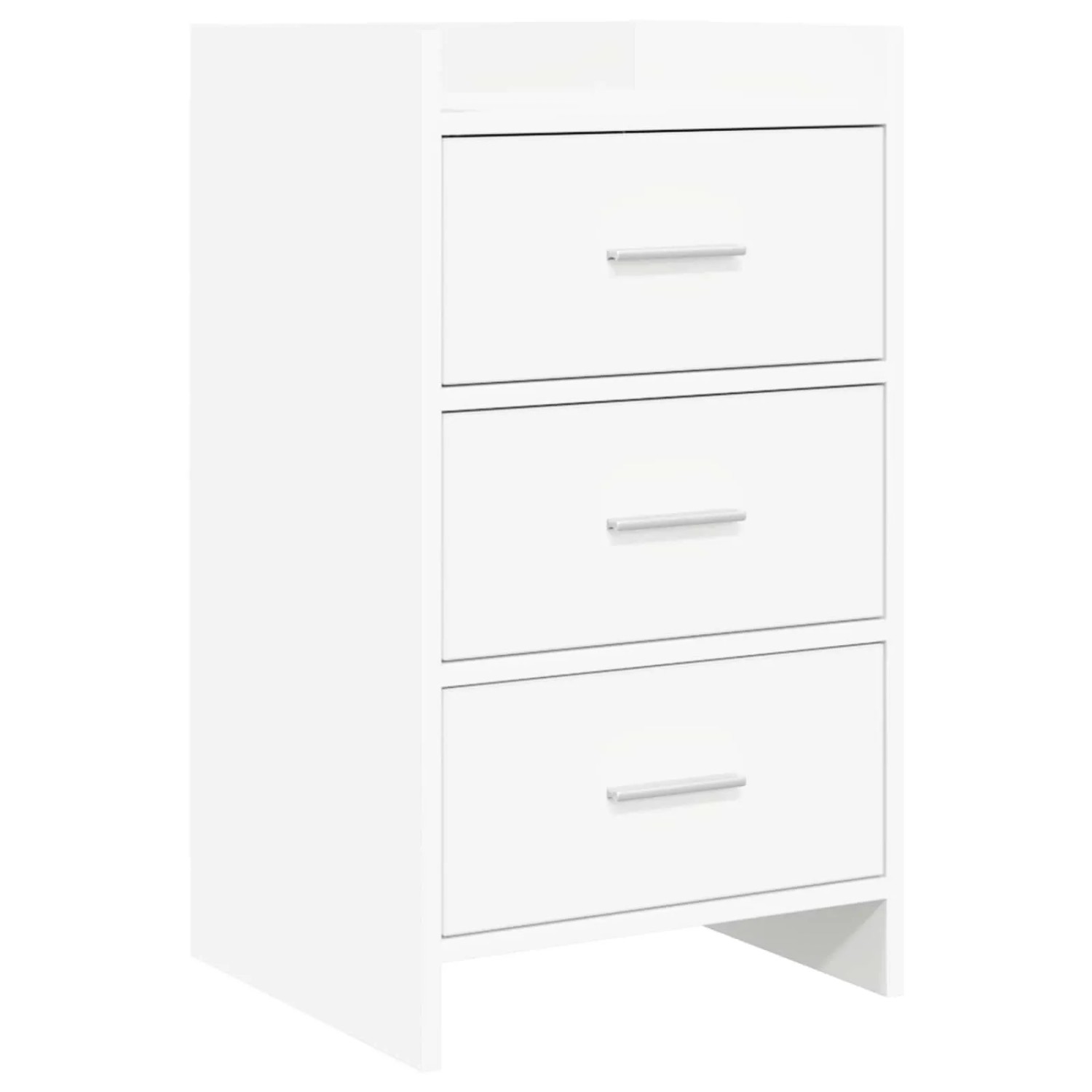vidaXL Nachttische Weiß 40 x 36 x 70 cm Holzwerkstoff 8011027