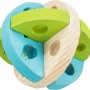 Trixie Snackball aus Holz, Ø 8 cm, befüllbar mit Katzenleckerlies.