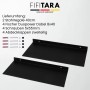 FIFITARA Wandregal 2er Set, 40cm, schwarz, aus Stahl mit Dübeln und Schrauben.