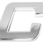 Eufab 3D Autoaufkleber C in Chrom-Optik für die Außenausstattung.