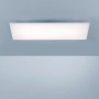 Weiße, rechteckige Paul Neuhaus LED-Deckenleuchte Frameless, 60x30 cm.