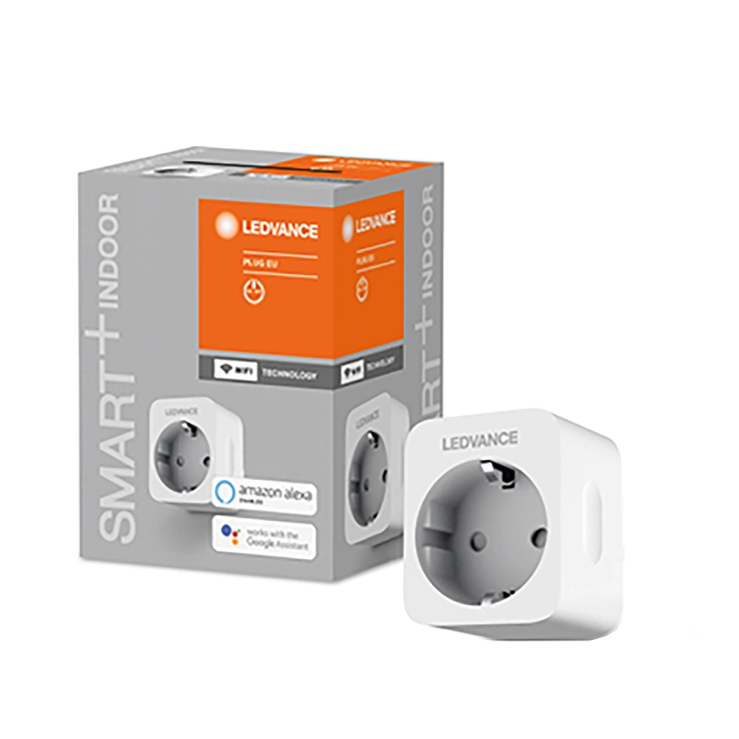 Ledvance Smart+ WiFi schaltbare Steckdose On/Off EU-Stecker Weiß