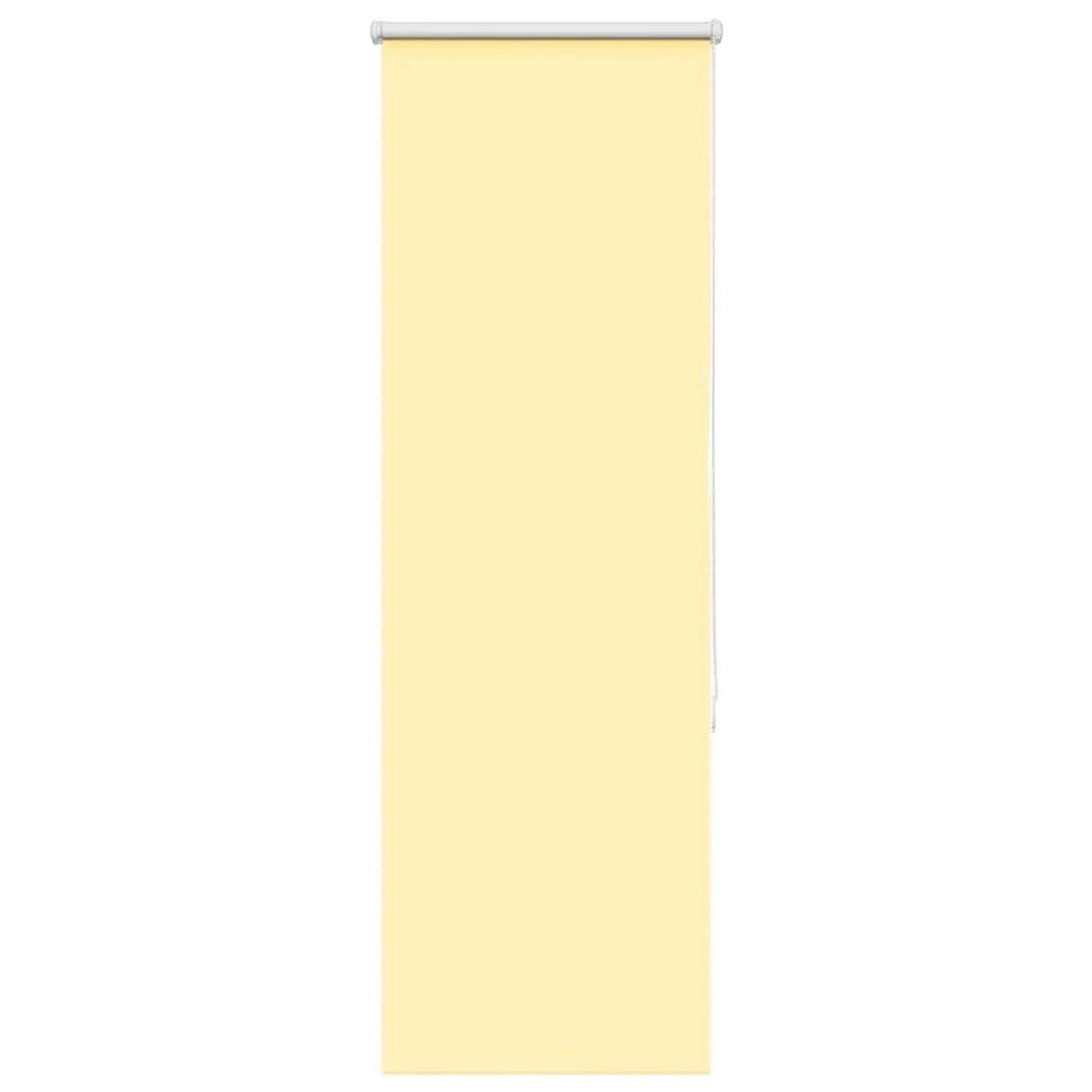 vidaXL Verdunkelungsrollo Gelb 60x175 cm Stoffbreite 55,7 cm Polyester 4012 günstig online kaufen