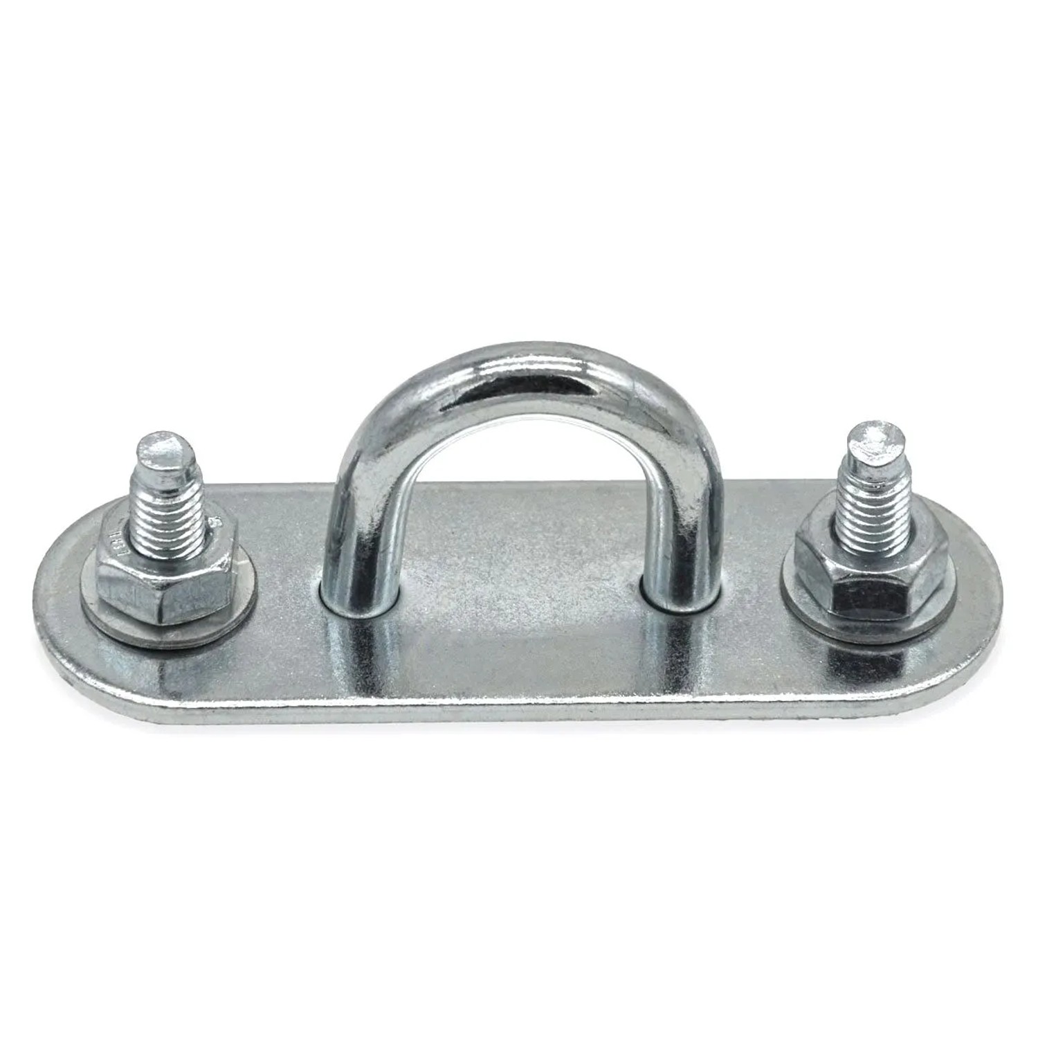AMANKA Schwerlast Befestigung aus verzinktem Eisen mit U-Haken für Schaukel/Hängesessel, 250 kg.