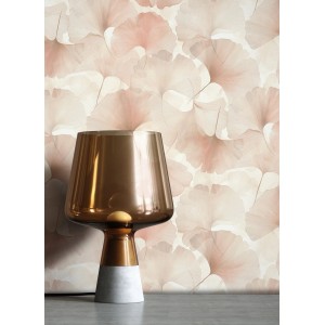 Newroom Vliestapete Druina Rosa Blumen Natur Strukturiert FSC®