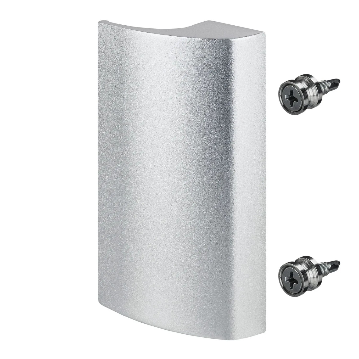 SOTECH Balkontürgriff SEJA II Silber 85 x 40 x 20 mm BA 48 mm Aluminium Verdeckte Verschraubung