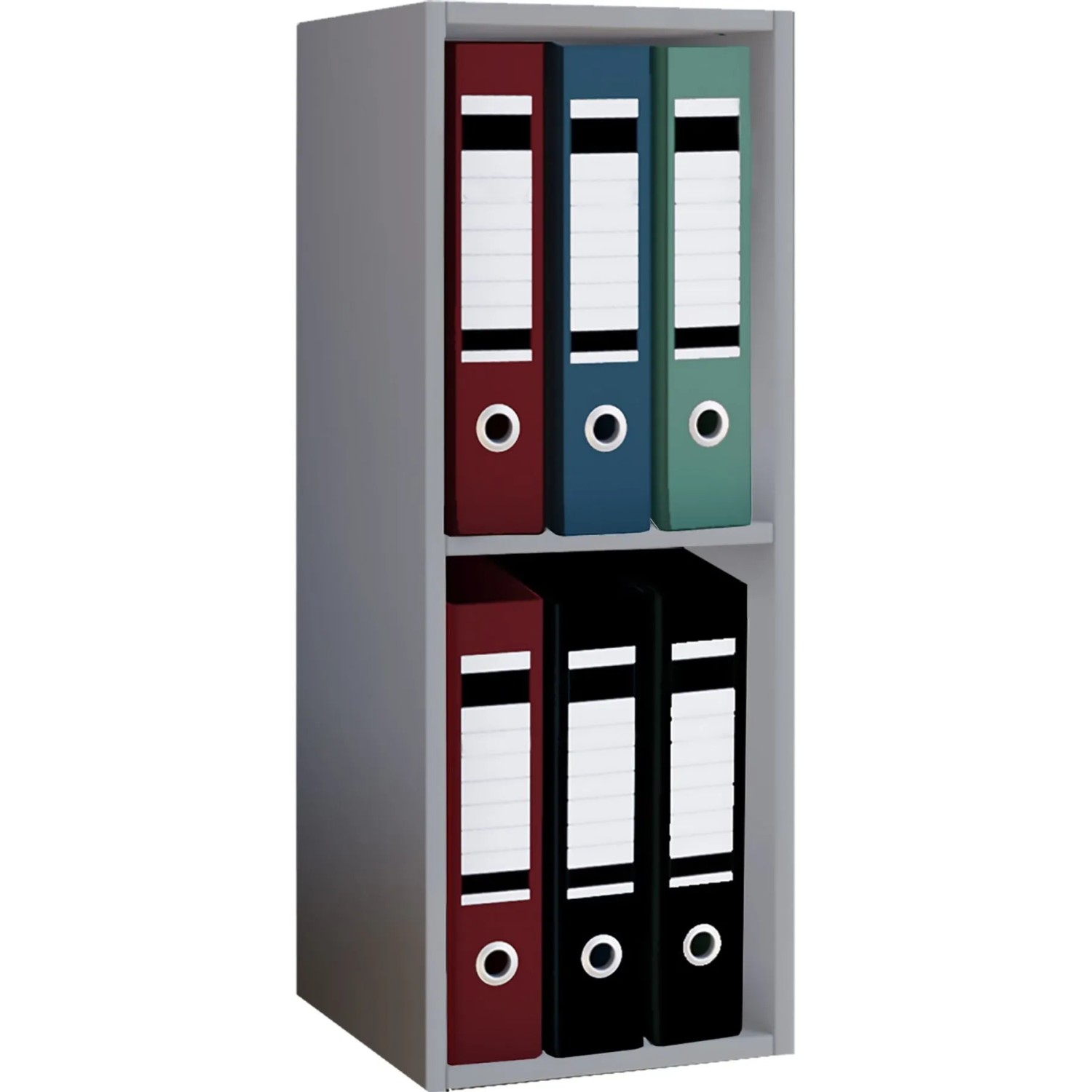 VCM Büroregal & Bücherregal Offas Grau