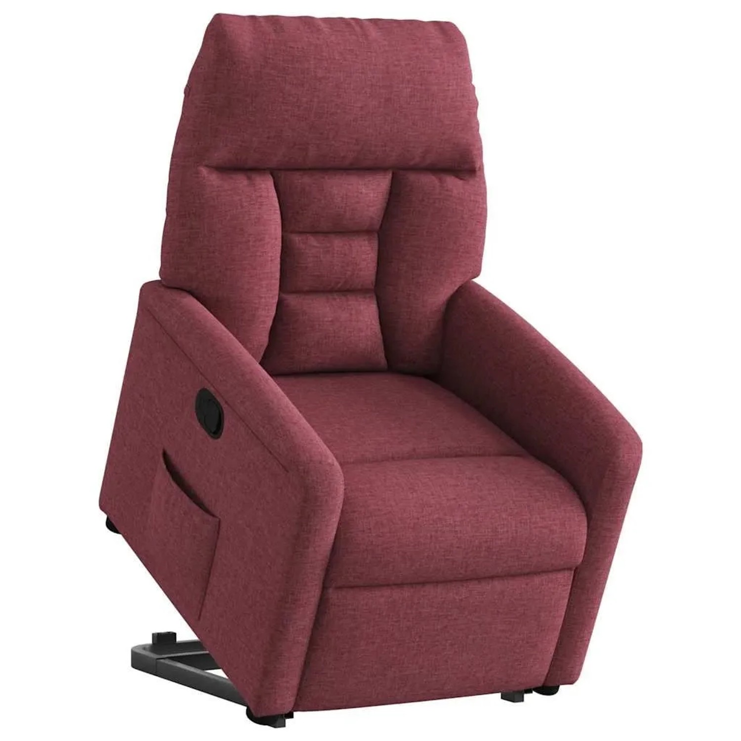 vidaXL Relaxsessel mit Aufstehhilfe Weinrot Stoff 3303035 günstig online kaufen