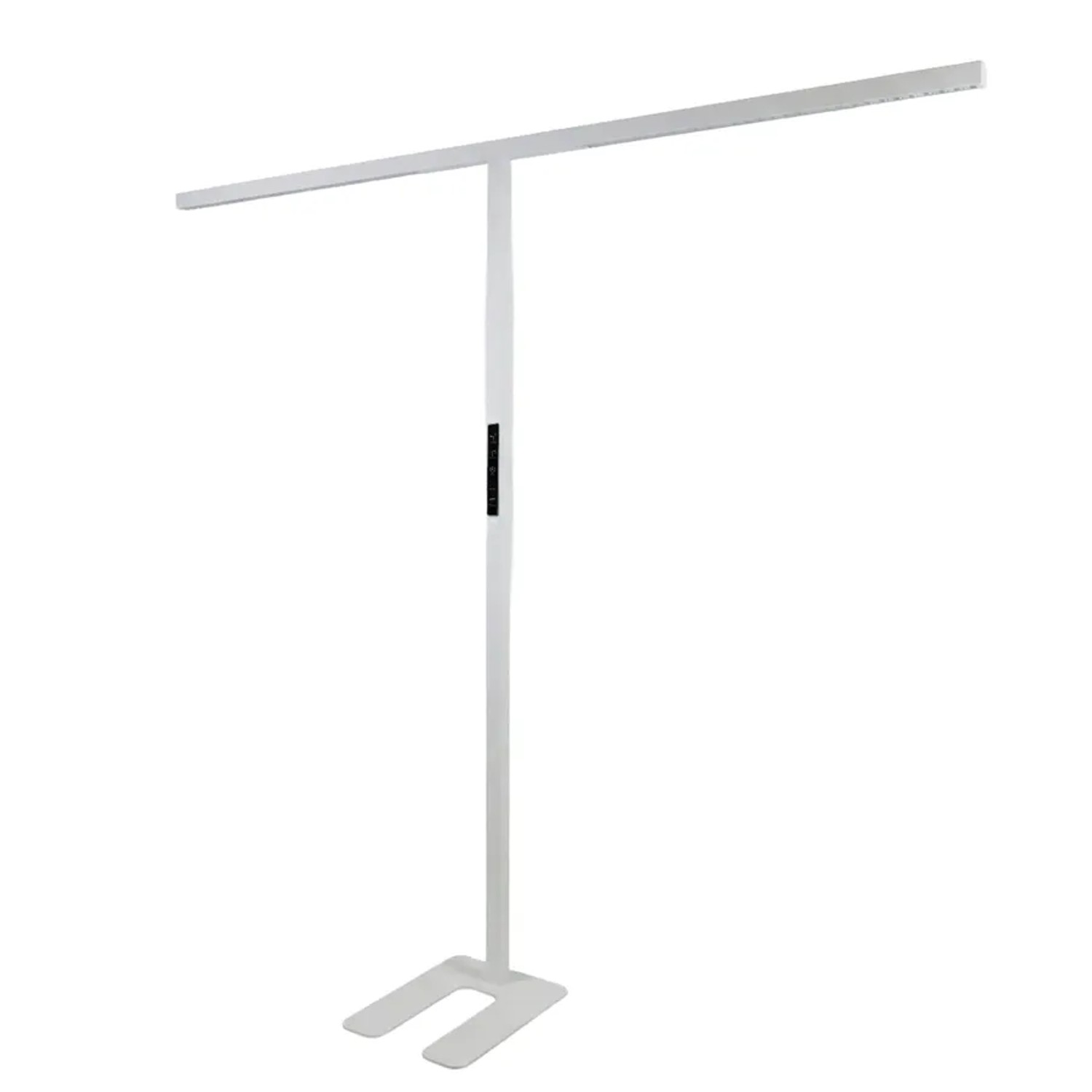 LUXULA LED Büro Stehleuchte 90W 4000K Neutralweiß Dimmbare Arbeitsplatzleuchte mit Touchsteuerung und UGR16 Weiß