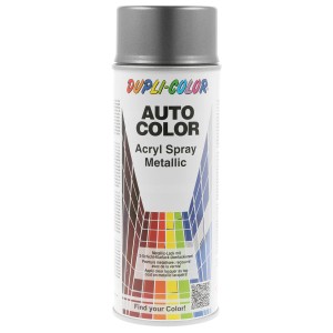 Dupli-Color Auto Color Lackspray 400ml, Grau Metallic, für Lackreparaturen.