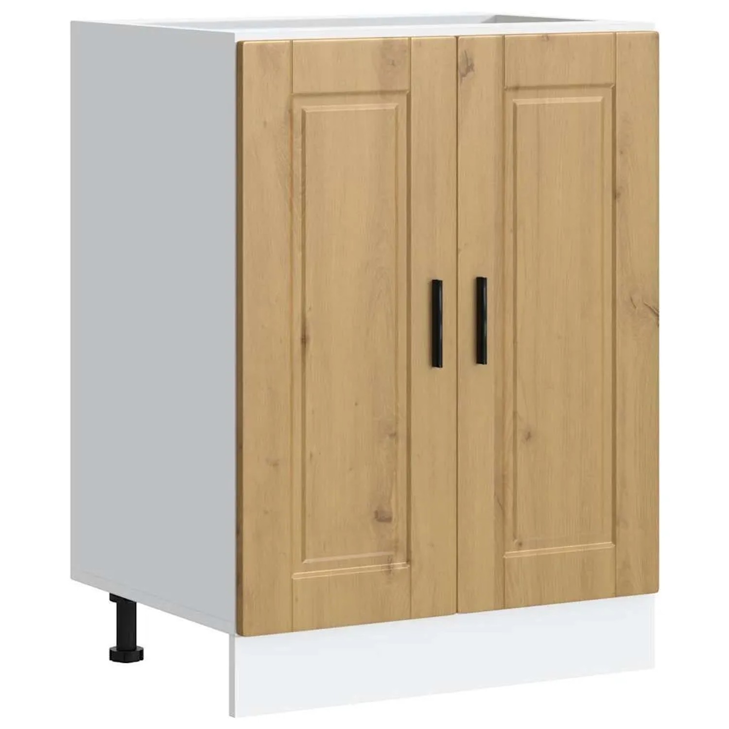 DELUKE Küchenunterschrank THEO Artisan-Eiche 60x46x81,5cm Küche Unterschrank Mit Türen