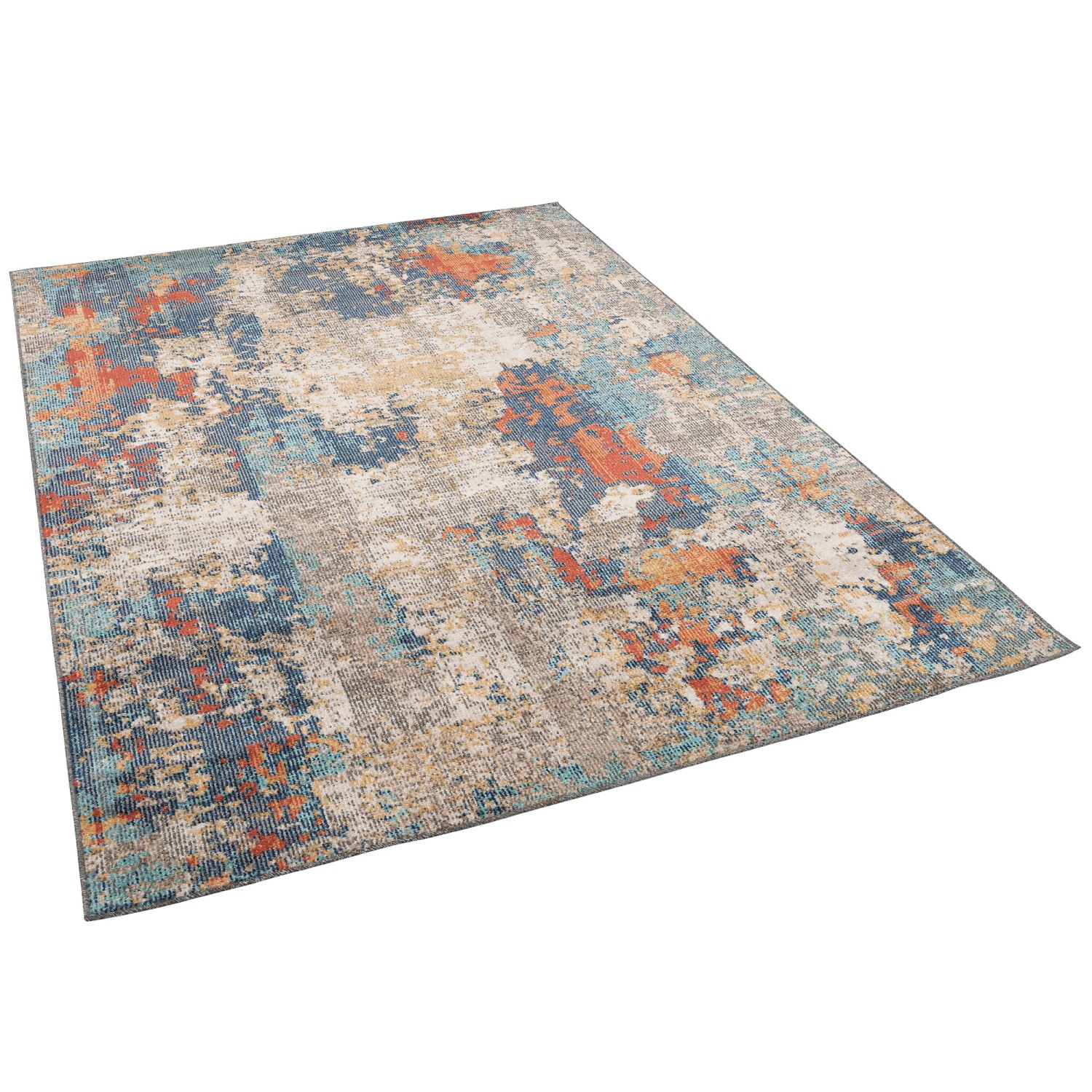 Pergamon In- und Outdoor Designer Teppich Lagos Vintage Rost 80x150cm günstig online kaufen