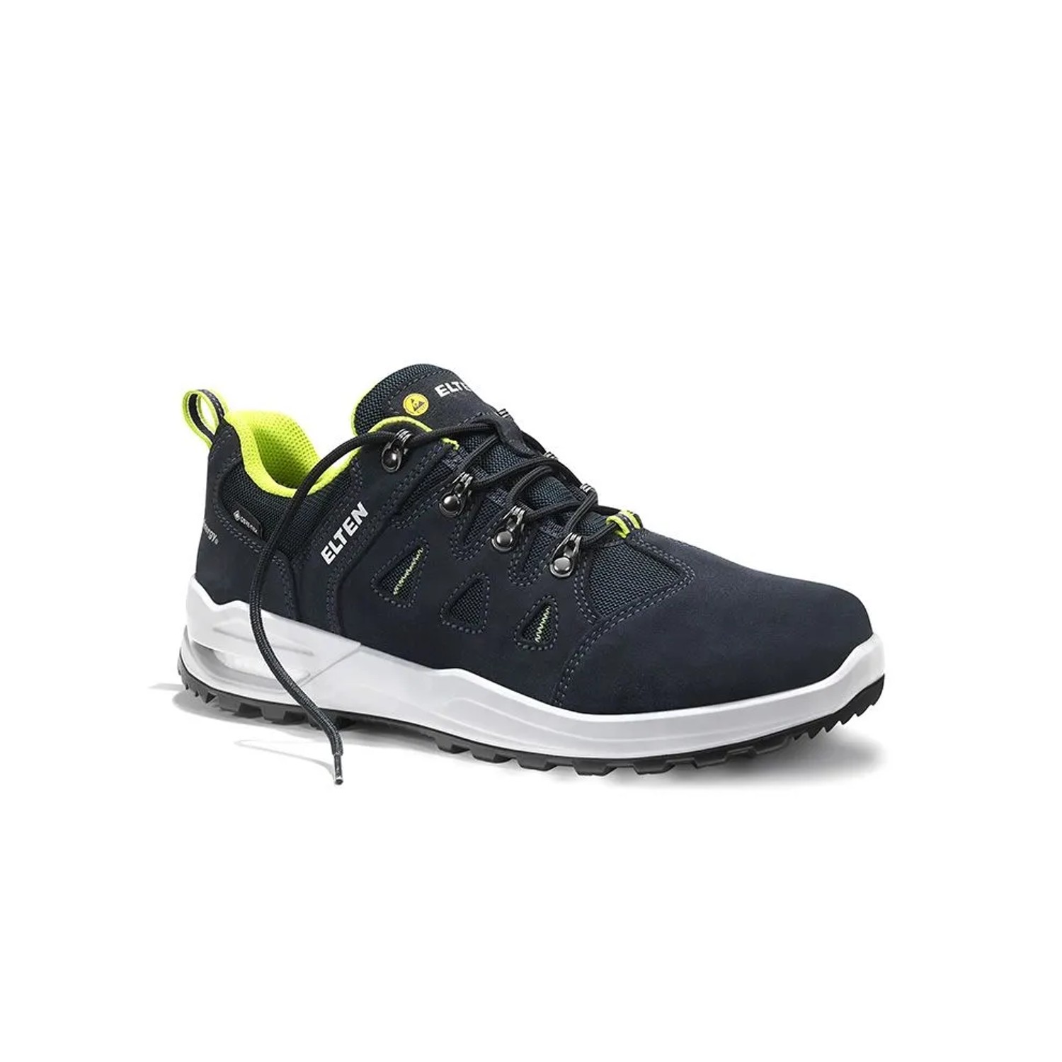 ELTEN Berufshalbschuh RILEY XXF GTX BLUE LIME Low ESD O2 WR Größe 39