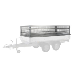 Stema Gitteraufsatz für BASIC SH-30-15 Autoanhänger, 66 cm hoch, 4-teilig.