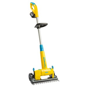 Gloria FineCut Rasen- und Kantenschneider-Aufsatz für MultiBrush, gelb/silber.