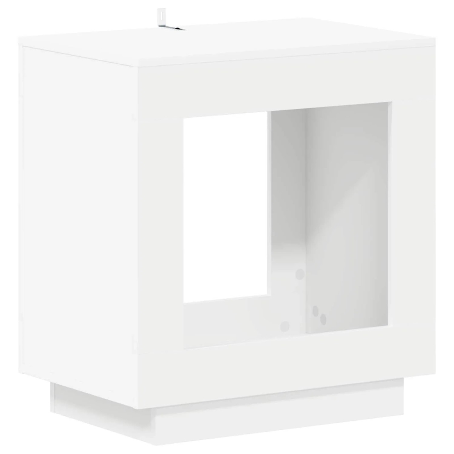 vidaXL Beistelltisch Weiß 60 x 40 x 65 cm Holzwerkstoff 899895