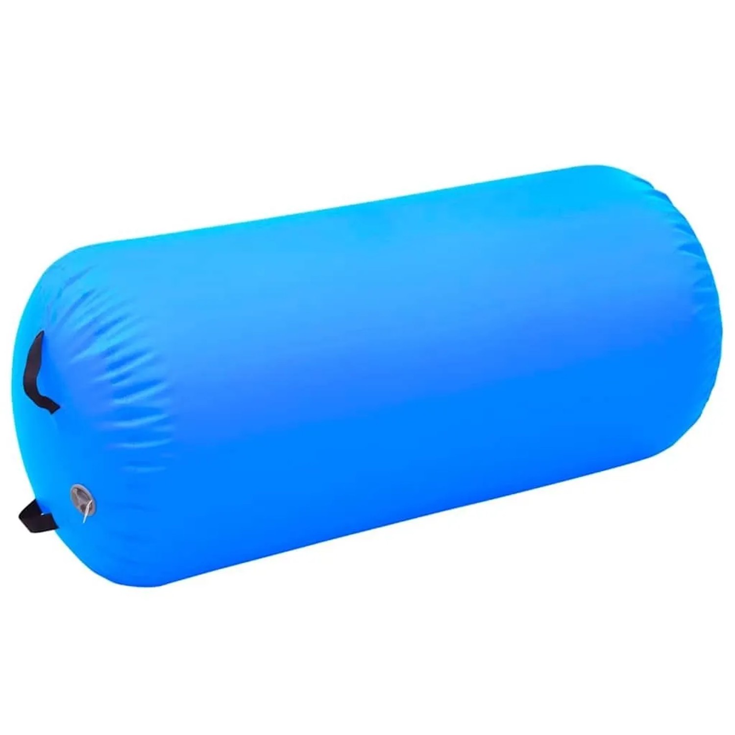 vidaXL Aufblasbare Gymnastik-Rolle mit Pumpe 120x90 cm PVC Blau 92720