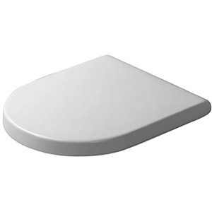Duravit Starck 3 WC-Sitz, weiß, mit Absenkautomatik.