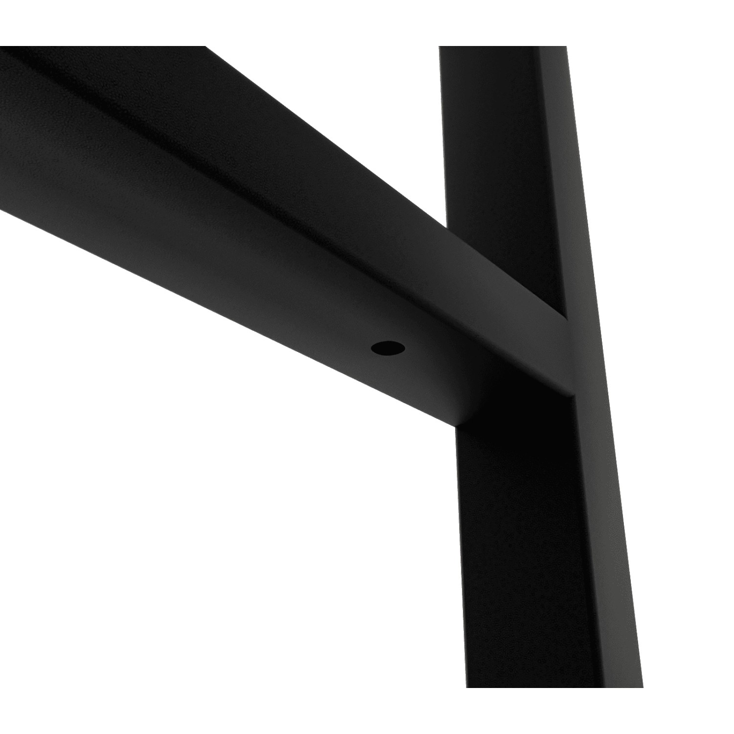 HEVVA Gestell Doppel-Waschtisch NECKAR 50 cm Tief 2er Set Schwarz_7