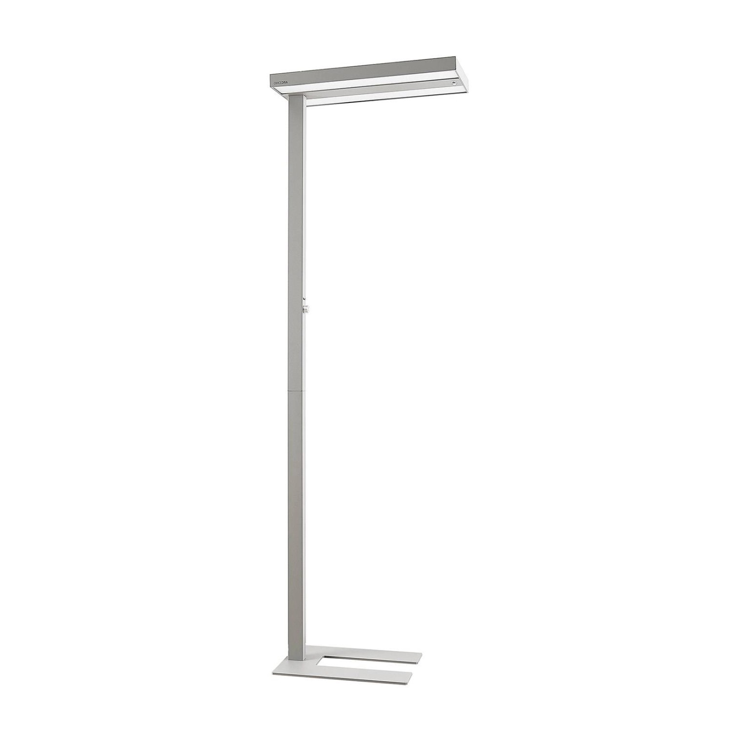 Arcchio LED Bürostehleuchten Logan 9968058 Dimmbar mit Bewegungsmelder Modern in Alu aus Aluminium 1-flammig Arbeitszimm...