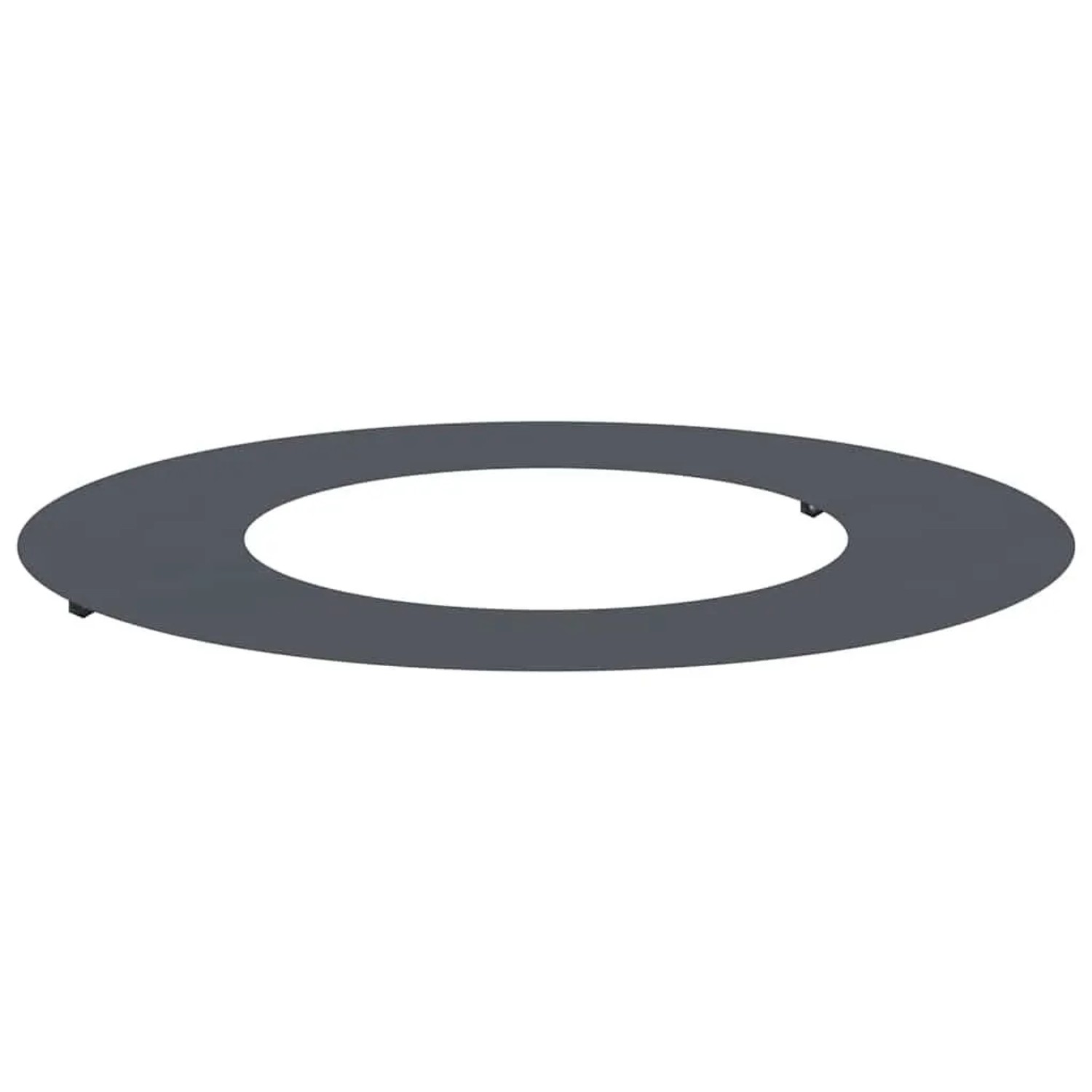 vidaXL Geeignet für Flachen Baumring Anthrazit Ø40/70 cm Stahl 873680