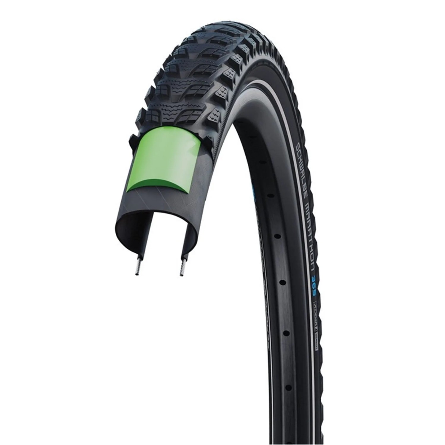 Schwalbe Reifen Marathon 365 HS475 28x2.00 50-622 sw-TSkin Refl.GG Perf.FS