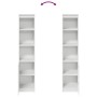 vidaXL Highboard Weiß 37,5x35x180 cm Holzwerkstoff 861670_8