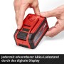 Einhell Power X-Change Akku 18V 4-6 Ah Multi-Ah PXC Plus mit digitaler Ladeanzeige.