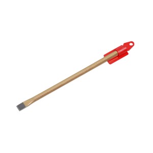 LUX Elektrikermeißel 250 mm Comfort, Meißel aus Chrom-Vanadium-Stahl mit rotem Schutz.