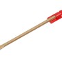 LUX Elektrikermeißel 250 mm Comfort, Meißel aus Chrom-Vanadium-Stahl mit rotem Schutz.