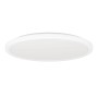 Weiße, runde Eglo LED-Deckenleuchte Connect-Z Rovito-Z, Durchmesser 39 cm.