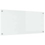 vidaXL Küchenrückwand Transparent 110 x 50 x 0,6 cm Gehärtetes Glas 42001293