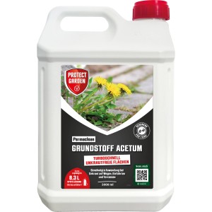 Protect Garden Permaclean Grundstoff Acetum 5 l: Unkrautbekämpfung für Wege und Terrassen.