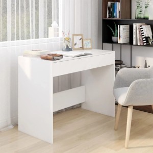 vidaXL Schreibtisch Weiß 101x50x76,5 cm Holzwerkstoff 809557
