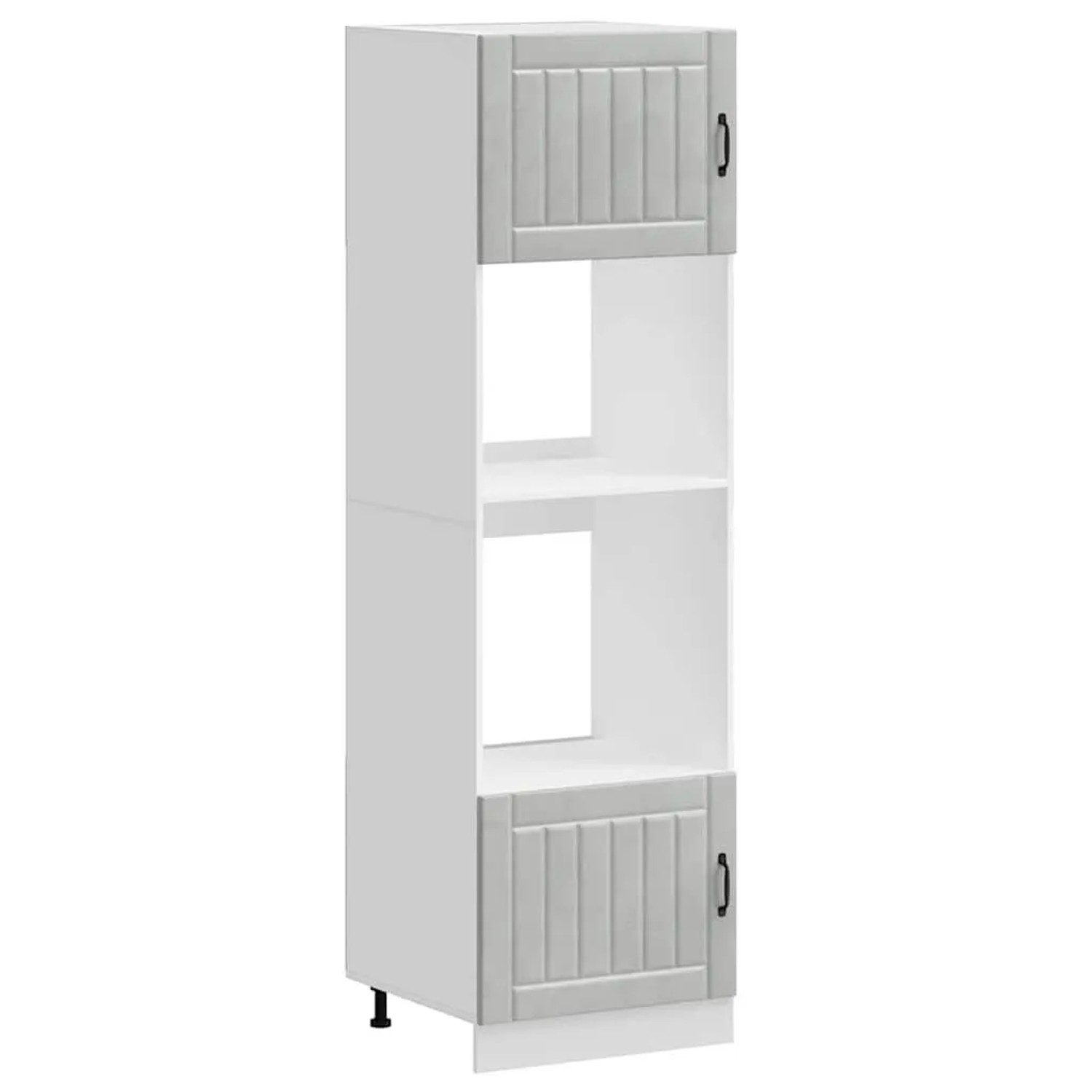 vidaXL Herdumbauschränke 2 Stk Lucca Betongrau Holzwerkstoff 3315045 günstig online kaufen