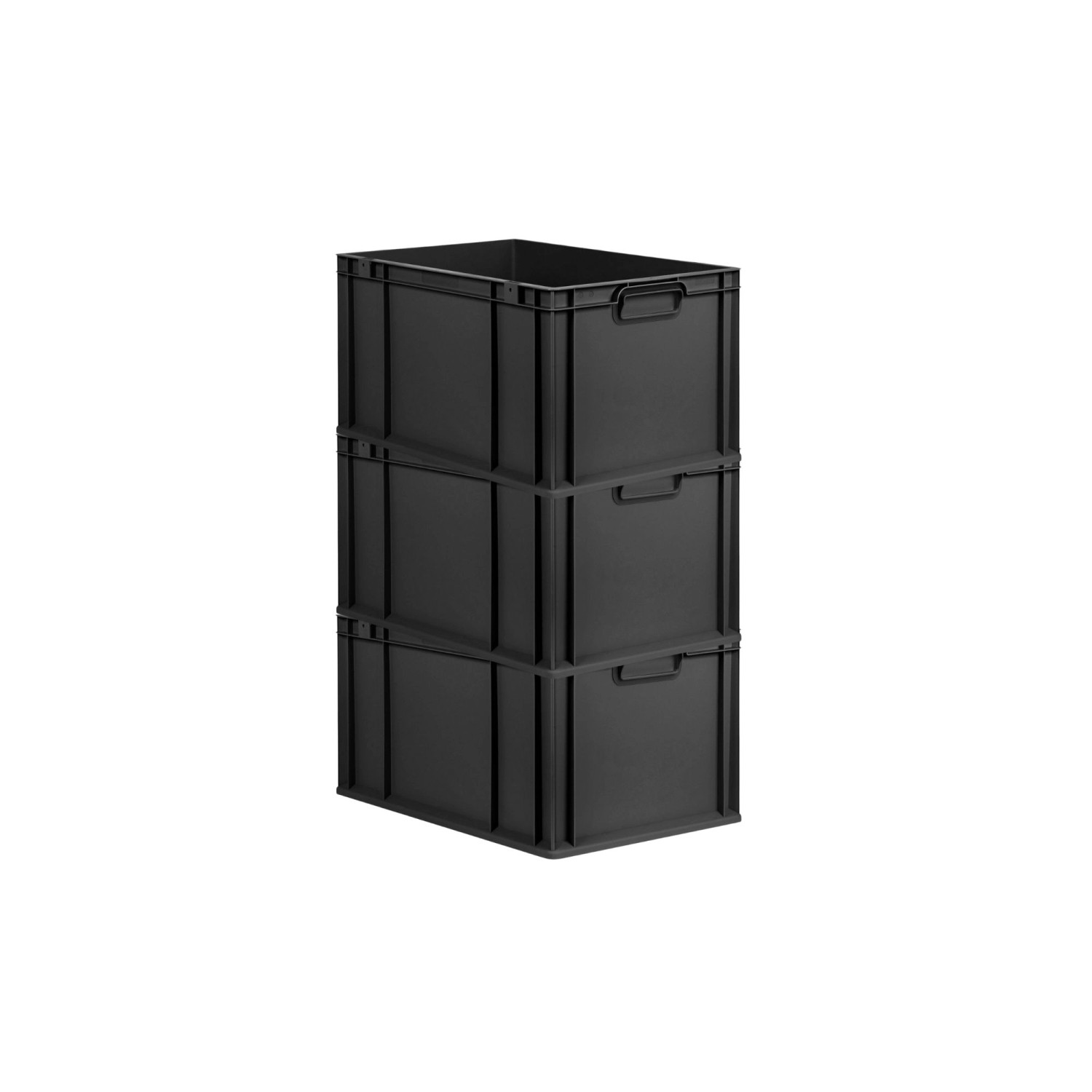 PROREGAL SuperSparSet 3x Eurobox Nextgen Grip HxBxT 32x40x60cm 65 Liter Gri günstig online kaufen
