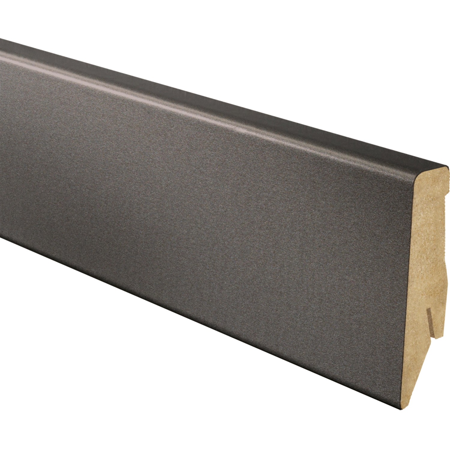 Sockelleiste MDF K58 D Anthrazit 58 mm x 19 mm x 2600 mm