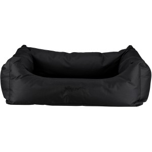 Schwarzes Jollypaw Hundebett Jannis, 80x65 cm, aus robustem, wasserabweisendem Material.