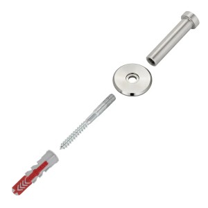 SOTECH Garderobenhaken TALEA, Edelstahl gebürstet, mit Schraube und Dübel.