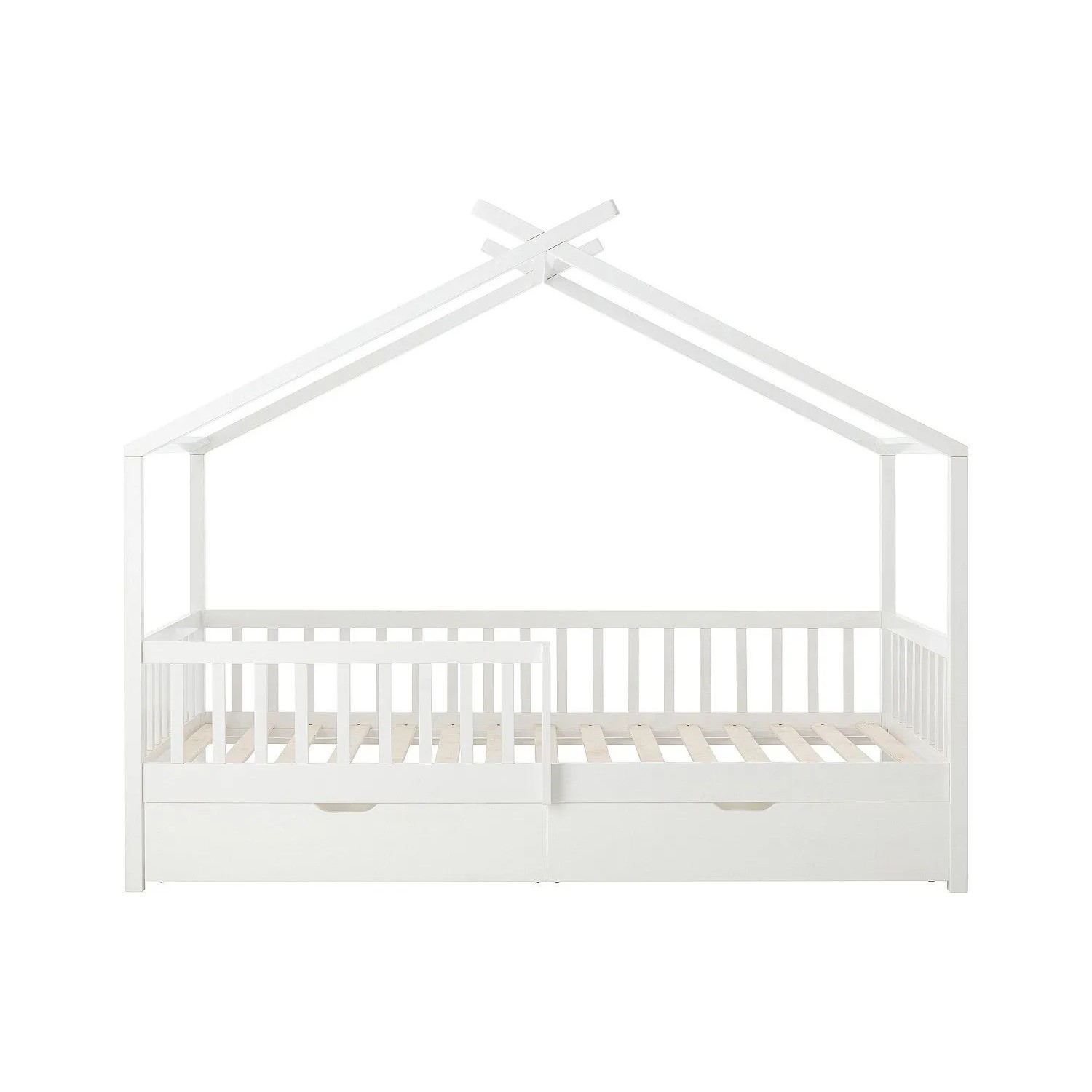 Vente-unique Hausbett Kiralio Weiß 198 cm