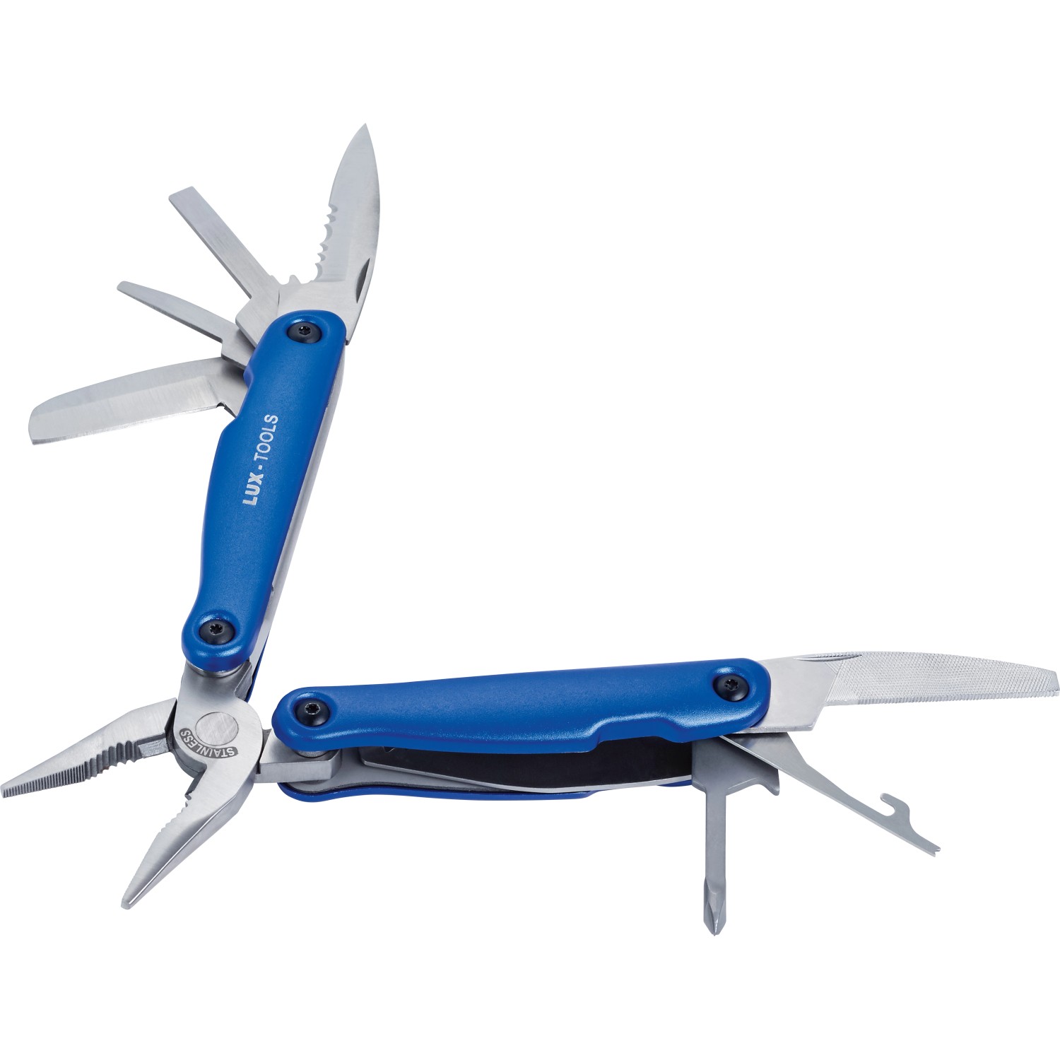 LUX Multitool 12-teilig Blau
