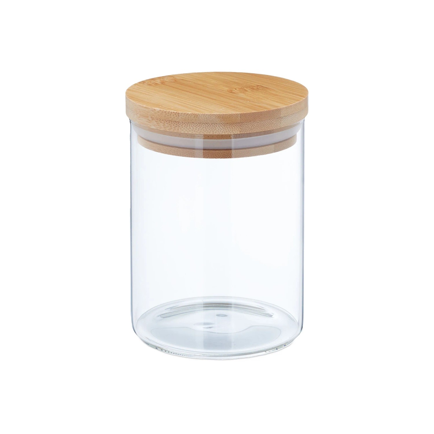 Relaxdays Vorratsgläser 4er Set Glas Transparent Luftdicht 750 ml 14 cm x 10 cm