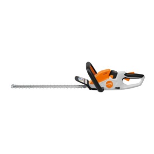 Stihl Akku-Heckenschere HSA 40 Set mit Akkus und Ladegerät.