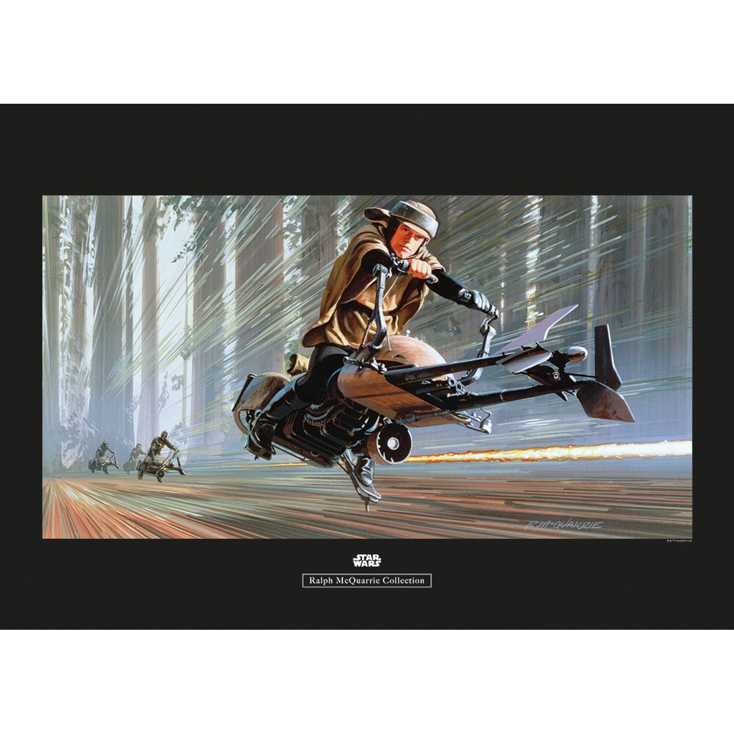 Komar Wandbild Star Wars Speeder 70 x 50 cm