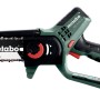 metabo Akku-Gehölzsäge MS 18 LTX 15 mit Akku, Ladegerät und Tasche.