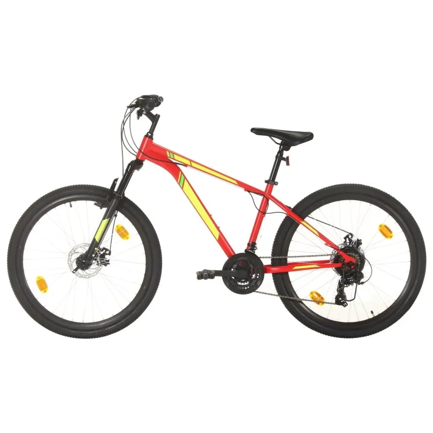 vidaXL Mountainbike 21 Gang 27,5 Zoll Rad 38 cm Rot 3067216