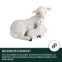 VERDOBA Dekoschafe Gartenfiguren Schaf mit Lamm_6